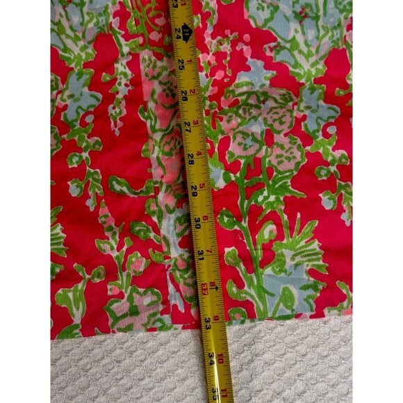 Lilly Pulitzer Cathy Shift Dress Flamingo Pink Southern Charm Lace Garden Party - Picture 11 of 14